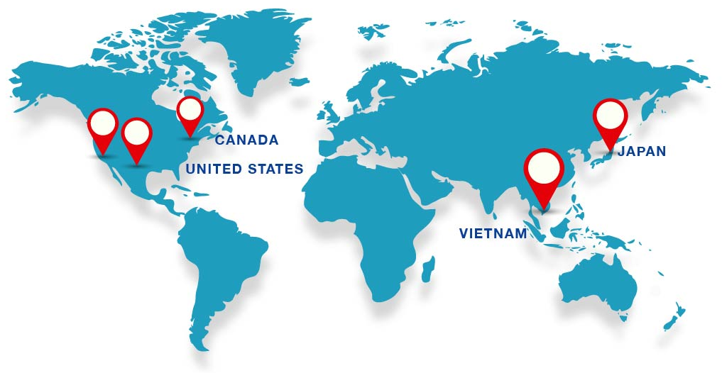 About Us In Order To Serve Our Customers O A Cargo Curly Operates 3 Main Exporting Offices Across The United States 1 Canada Vietnam